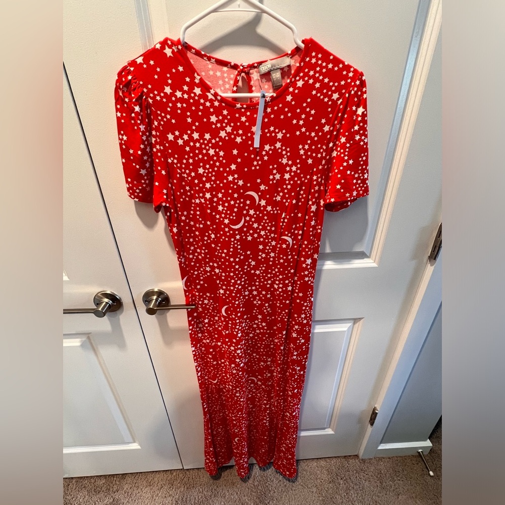 ASOS Red Star Pattern Dress